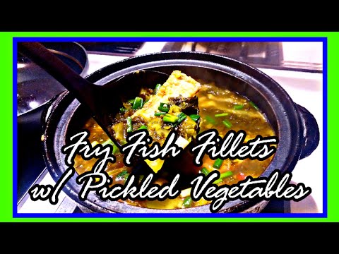 Tampal Puke Fish/Flat Fish with Pickled Vegetables Soup/Chinese  Style