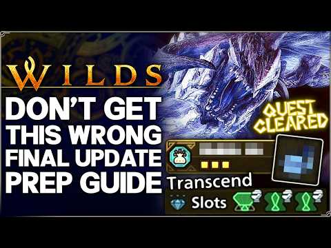 Monster Hunter Wilds - Ultimate Final Title Update Prep Guide - ALL We Know & 24 IMPORTANT Details!