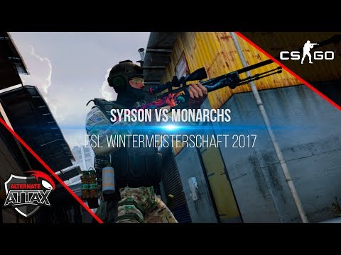 ESL Meisterschaft Winter 2017 - syrsoN vs. Monarchs - [CS:GO Fragmovie]