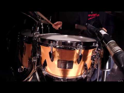 [CANOPUS / カノウプス] Benedikt Hesse plays Neo-Vintage NV70-M4 Snare drum