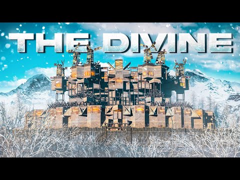 THE DIVINE - The Strongest Clan Base In Rust - Large Group Circle Base | Tutorial