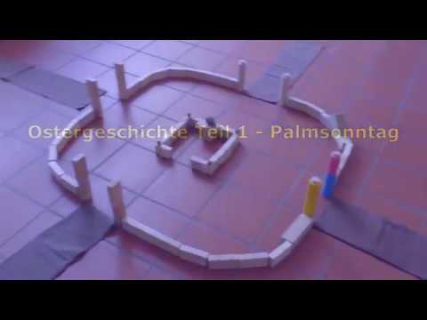 Die Ostergeschichte für Kinder erzählt - Teil 1 Palmsonntag | Kita Luthers Apfelbaum