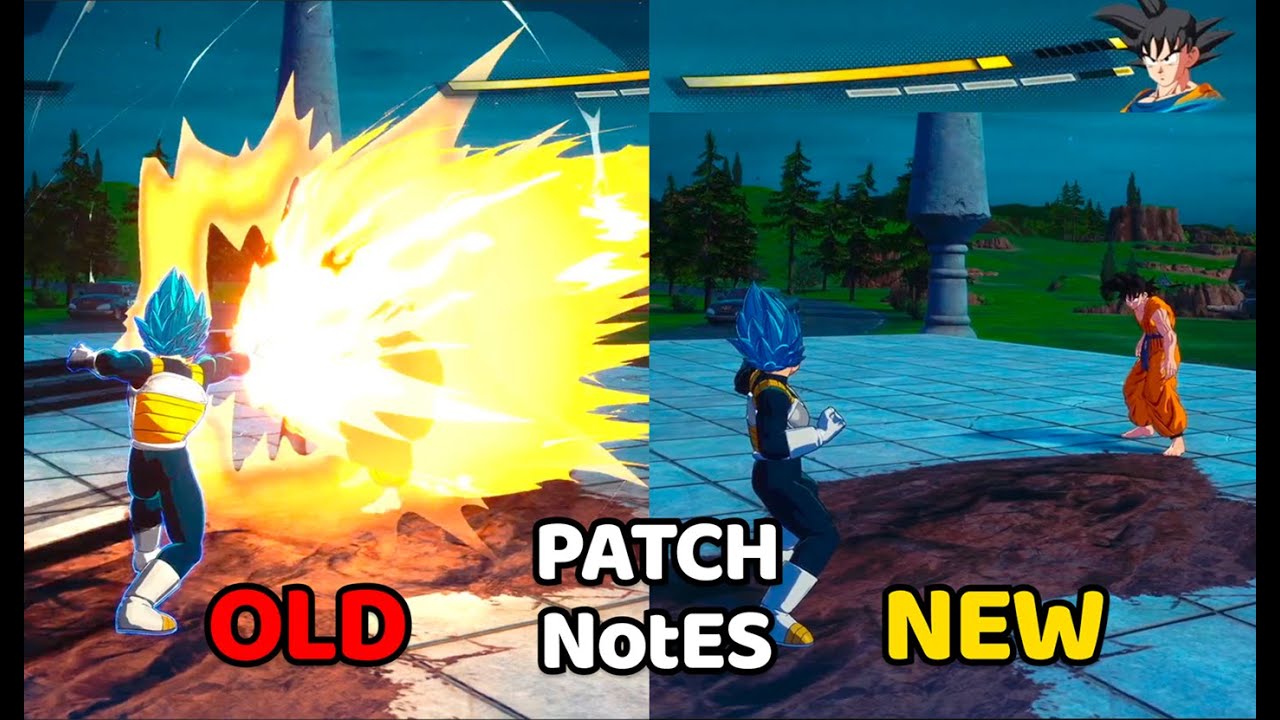 Sparking Zero PATCH Notes Side by Side BREAKDOWN – Combat System Changes & Adjustments