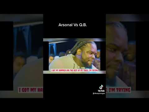 Arsonal Vs Q.B. 😮‍💨 #battlerap