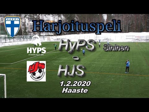 Harjoituspeli P11 HyPS Sininen vs HJS 1.2.2020