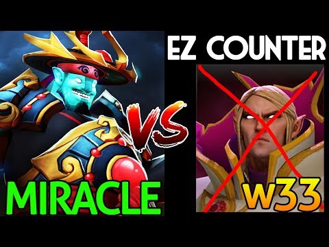Miracle- Dota 2 [Storm Spirit] EZ Counter Invoker by w33