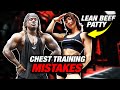 STOP doing Chest Training Mistakes Ft. Lean Beef Patty | Coaching Up