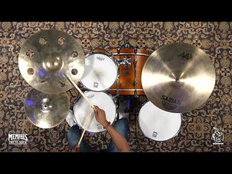 Used Sabian 18" HHX Evolution O-Zone Crash Cymbal - 1224g (U11800XEB-1061224O)