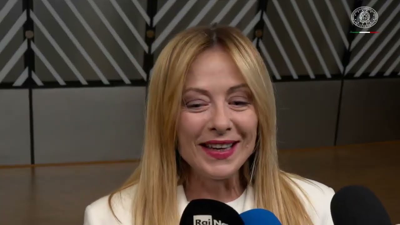 GIORGIA MELONI DA BRUXELLES: "ENERGIA, SÌ A MISURE NAZIONALI PER MITIGARE L'IMPATTO SULLE BOLLETTE"