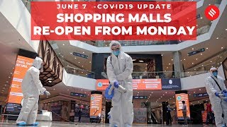 Coronavirus on June 7, Malls, restaurants and temples to re-open from Monday | Covid19 India - DAY