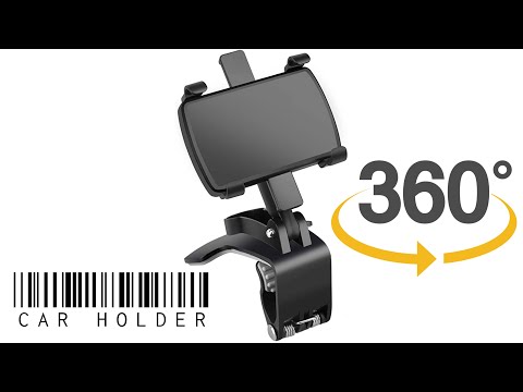 CAR MOBILE PHONE HOLDER MOUNT STAND WITH 360 DEGREE. STABLE ONE HAND OPERATIONAL 6281