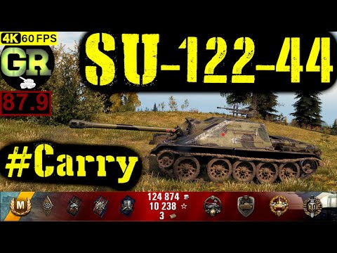 88_World of Tanks SU-122-44 WoT Replay - 6 Kills 5.1K DMG(Patch 1.4.0)