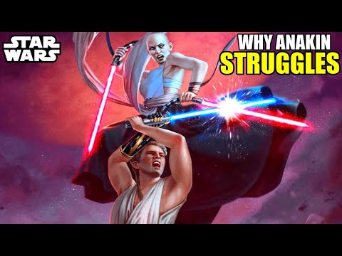 Why Anakin Was So WEAK Against Ventress (Not Why You Think)