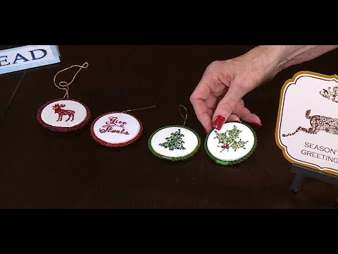 Catherine Jordan and Sheryl Borden discuss Filigree Ornaments on Creative Living