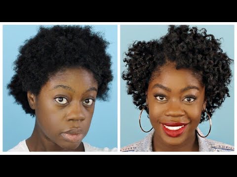 The PERFECT Flat Twist Out | Short & Shrunken 4C Hair Video
