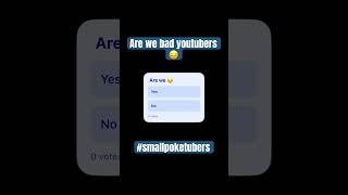 Should we just quit? #smallyoutuber