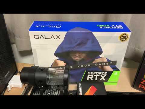 New RTX 3080 PC build overview and time lapse