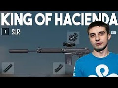 KING OF HACIENDA WITH 28 KILL Shroud Solo SLR+REDDOT(twitch , pubg , instant win games ,competitive)