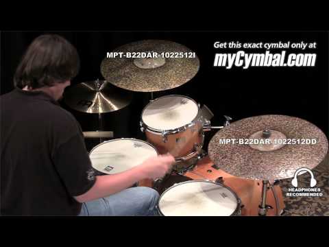 Meinl 22" Byzance Foundry Proof Dark Prototype Ride Cymbal (MPT-B22DAR-1022512DD)