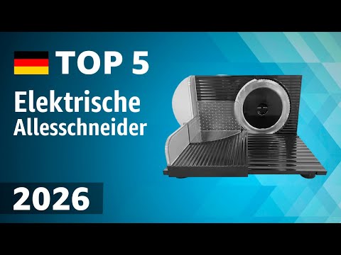 TOP—5. Beste Elektrische Allesschneider. Test & Vergleich 2026