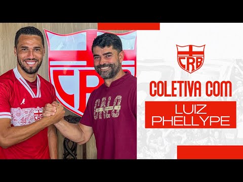 COLETIVA - LUIZ PHELLYPE É OFICIALMENTE APRESENTADO NO CRB