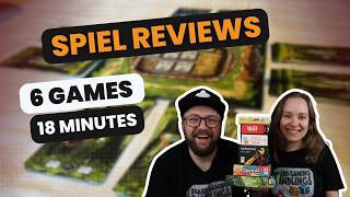 We review 6 small Spiel releases in under 20 minutes!