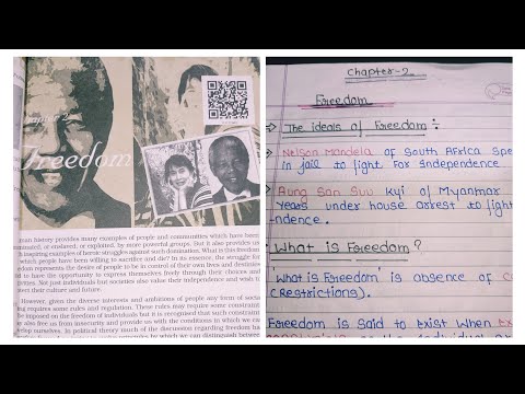 Class 11 Political Science Notes Chapter 2 Freedom