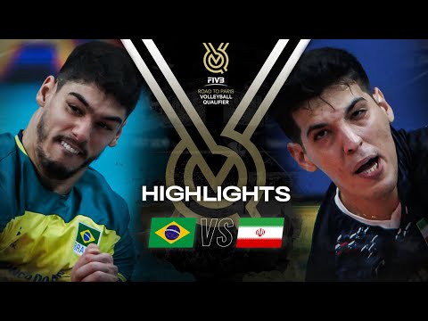 🇧🇷 BRA vs. 🇮🇷 IRI - Highlights | Men's OQT 2023