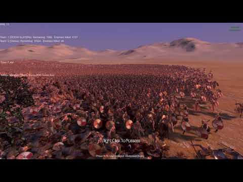 2,000 DOOM Guy vs 15,000 Danes Ultimate Epic Battle Simulator