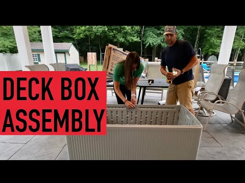 Suncast Deck Box Instructions