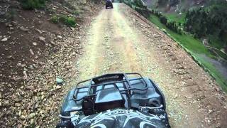 preview picture of video 'Ouray Colorado - Ironton Access To Alpine Loop & Animas Forks - Part 3 - ATV Trail Rides July 2011'