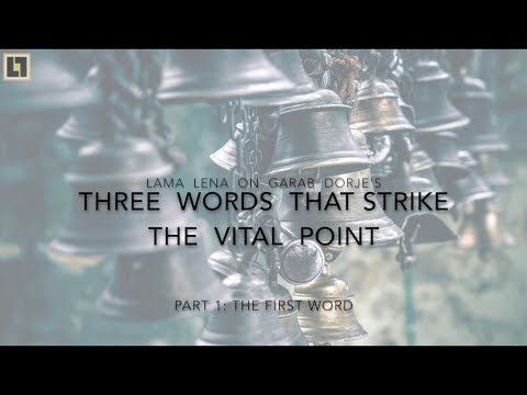 The Three Words That Strike the Vital Point