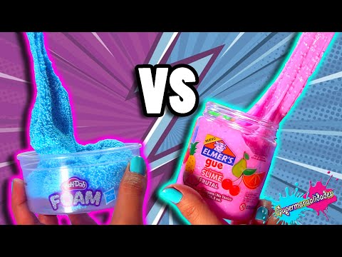 Slime de Elmer's VS PlayDoh ¿Cuál será mejor? - Supermanualidades