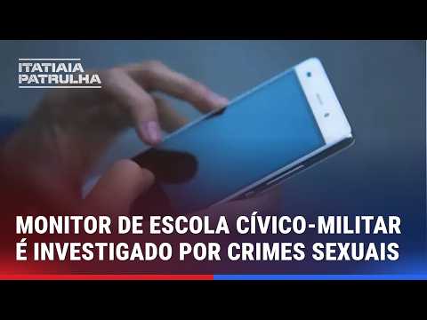 MONITOR DE ESCOLA CÍVICO-MILITAR É INVESTIGADO POR CRIMES SEXUAIS EM SÃO JOÃO NEPOMUCENO