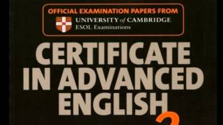 Cambridge CAE 2 Listening Test 2