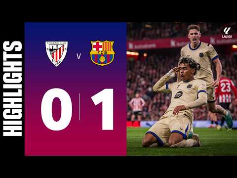 Athletic Club contre FC Barcelone 0-1 RÉSUMÉ | LaLiga 2025/26