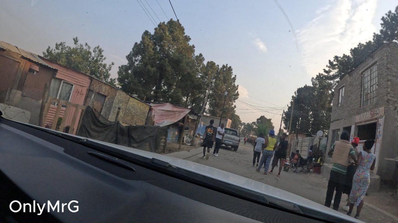 JOHANNESBURG squatter camp in Hineydew, with tarred roads...be the judge