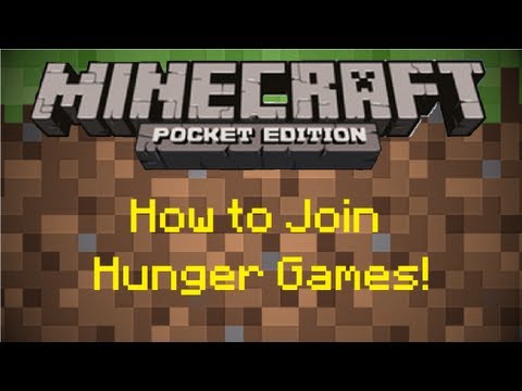 (0.7.3) How to Join Hunger Games Servers in Minecraft Pocket Edition!