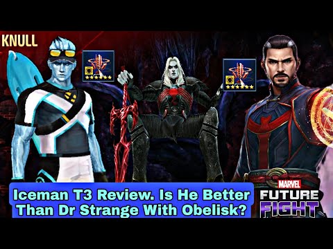 Iceman T3 Review | Is He Better Than Dr Strange With Obelisk? - Marvel Future Fight
