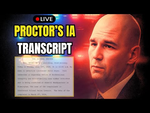 DOC DROP: What Happened During Former MSP Michael Proctor's IA Investigation?