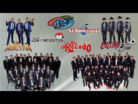 Mix 2018 Bandas Banda MS, Banda El Recodo, Banda Los Recoditos, Calibre 50, La Adictiva, La Arrollad