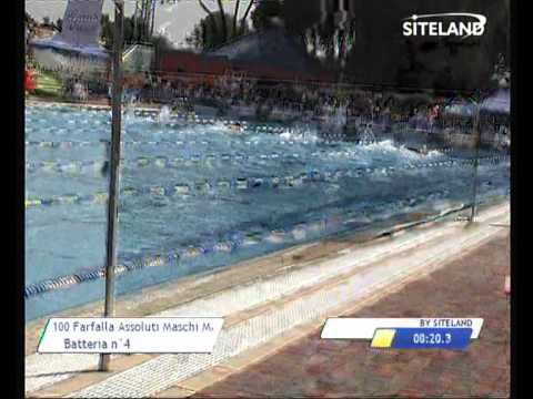 Serie 4 dei 100 Farfalla  Assoluti Maschi Master - 11 Memorial Andrea Bettiol