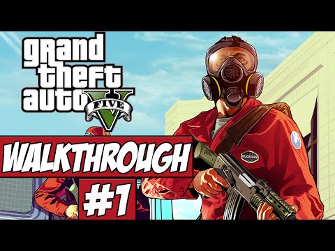 Grand Theft Auto 5 Walkthrough Ep.1 w/Angel - Failed Heist!