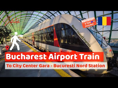 How to use Bucharest Airport Train To City Center Romania Guide
