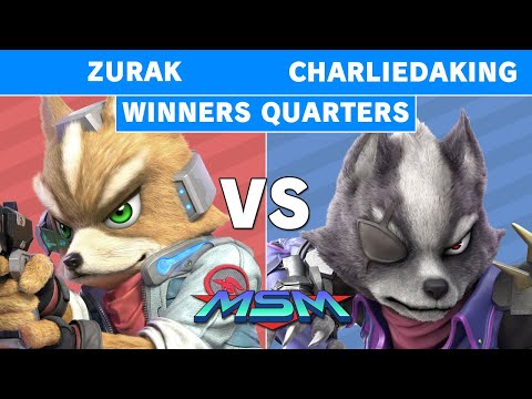 MSM 206 - Zurak (Fox) Vs Charliedaking (Wolf) Winners Quarters - Smash Ultimate