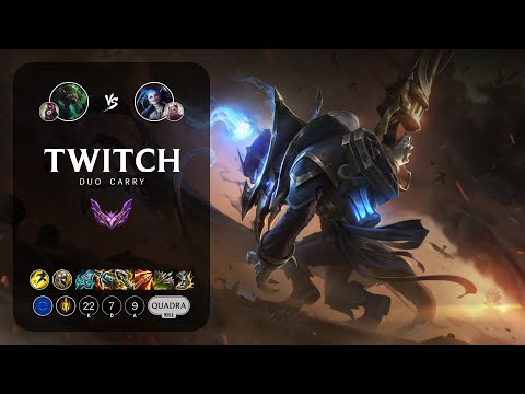 Twitch ADC vs Jinx - EUW Master Patch 13.5