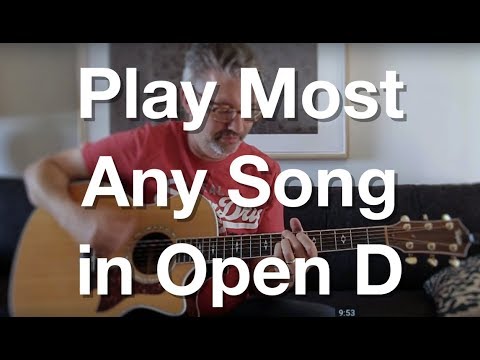 Play Most Any Song in Open D Tuning | Tom Strahle | Pro Guitar Secrets