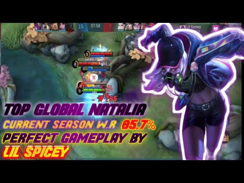 TOP GLOBAL NATALIA, PERFECT GAMEPLAY BY LIL SPICEY