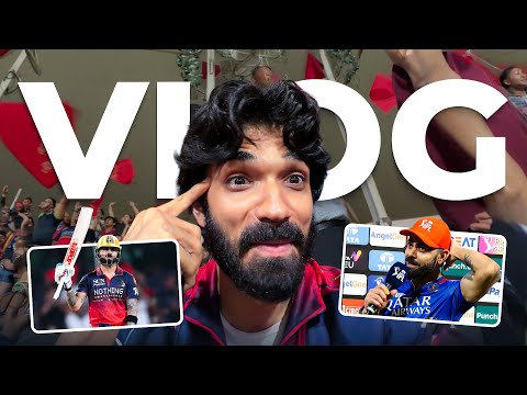 RCB VS GT MATCH DAY - VLOG 151