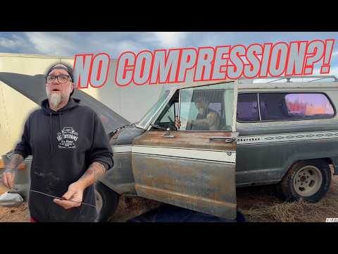They Said This 1975 Jeep Cherokee Had NO Compression… Will It Run?